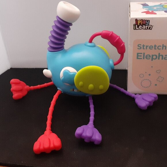 New In Box!! iPlay, iLearn Baby Silicone Teething Toy & Sensory and Stretch Toy - Picture 7 of 11